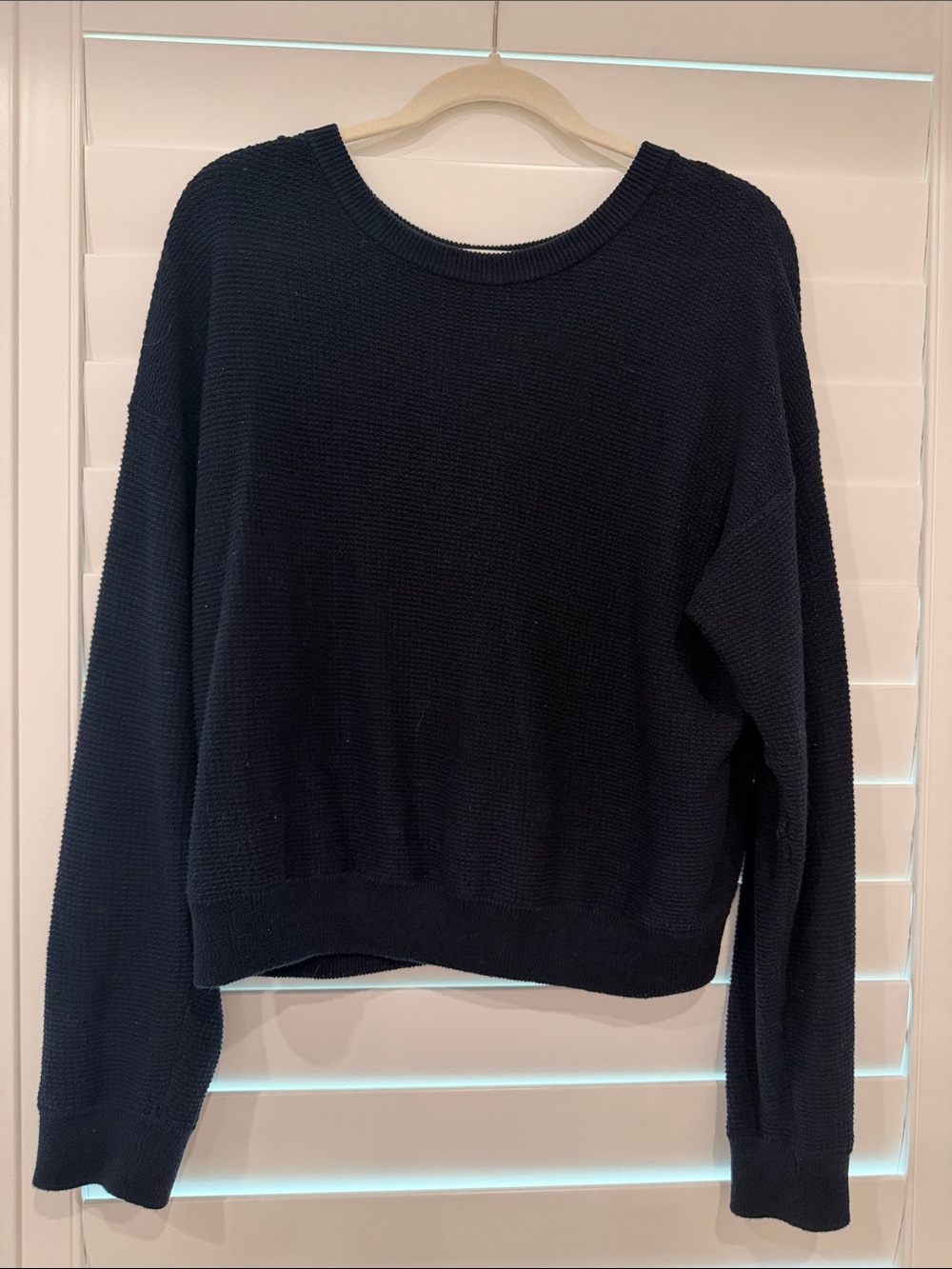 Vince Black Crewneck Sweater